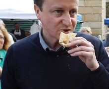 David Cameron tangled in pasty tax scandal